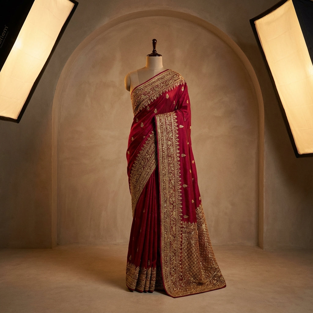 NJS Luxury Silk Saree